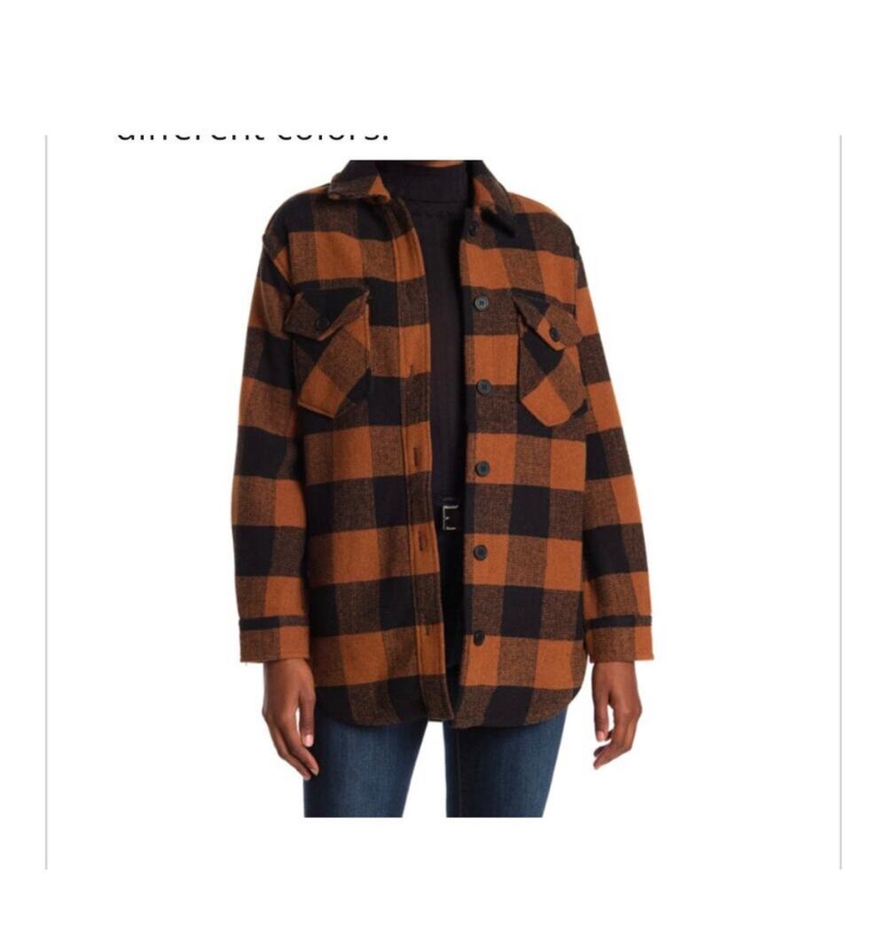 RDI Buffalo Plead Shirt Jacket Small